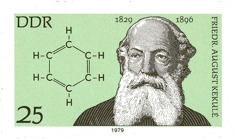 Friedrich August Kekulé 1829-1896. Benzolformel
