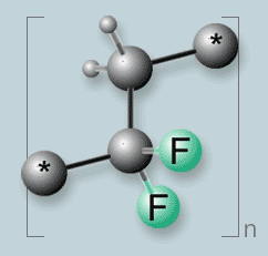 poly-1,1-difluorethylen Strukturformel